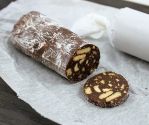 Salame De Chocolate (Portuguese Chocolate Salami)